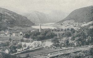 爱尔兰村庄格兰达洛，1910年