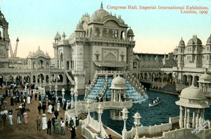 大会堂，帝国国际展览，伦敦，1909年。 作者 情人有限公司