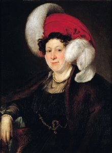 纳塔利娅·纳塔利娅·伯爵夫人的肖像1775-1844年，苏沃洛娃（NéeSuvorova），1834年