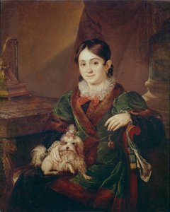 伯爵夫人纳塔利娅·安德烈耶夫娜·奥博伦斯卡娅的肖像，1833年
