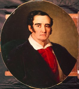 画家朱塞佩·安吉欧洛·阿塔里的肖像1792-1863，1830年代