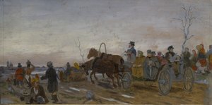 1860年代末-1870年代末圣周六晚上 作者 瓦西里·格里戈列维奇·佩罗夫（Vasili Grigorevich Perov）