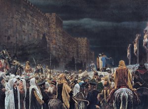 罗马人被钉十字架，1887年 作者 Vasili Vasilievich Vereshchagin