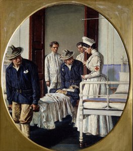 1901年在军事医院 作者 瓦西里·瓦西里耶维奇（Vasili Vasilievich Vereshchagin）
