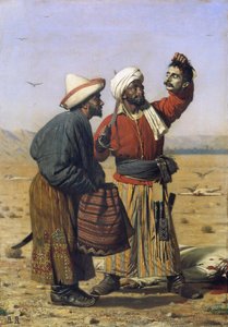 成功"，1868年。 作者 瓦西里·瓦西里耶维奇·韦列夏金