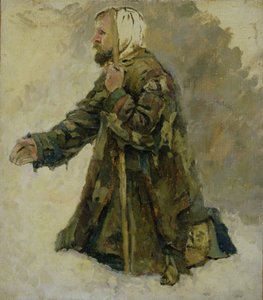 上帝愚弄他的膝盖 作者 瓦西里（Vasilij Ivanovic Surikov）