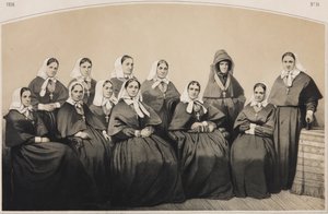 Krestovozdvizhenskaya护士公社的护士，1854年