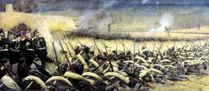 进攻前。普列文附近，1877-1878年。