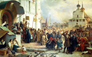1891年，塞吉耶夫（Sergiev Posad）的三位一体Sergius Lavra被围困。