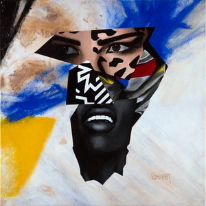女王陛下，2014 年（丙烯酸画布） 作者 瓦斯金 瓦斯金