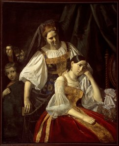 瓦西里·费克利斯托夫 (Vassily Feklistov) 的《旅行准备》（19 世纪）1848 年 尺寸 141x114 厘米 俄罗斯国家博物馆，圣彼得堡（圣彼得堡） 作者 瓦西里·费克利斯托夫