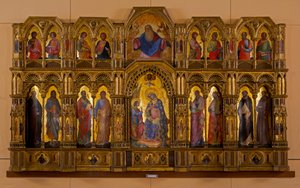 Polyptych of the Annunciation (Lion Polyptych) 作者 Veneziano Lorenzo
