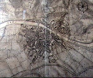 佛罗伦萨的地图 作者 韦尔切利尼·特雷尼（Vercellini Terreni）