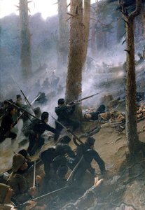 1878年12月，阿富汗第五支Gurkha步枪攻击Peiwar Kotal，1890年