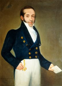 唐·奥古斯丁·德·拉斯·赫拉斯和卡拉佐的肖像，1828年