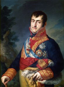 1814-1815年西班牙国王斐迪南七世的肖像