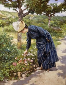 花园小姐（1887） 作者 维克多·加布里埃尔·吉尔伯特