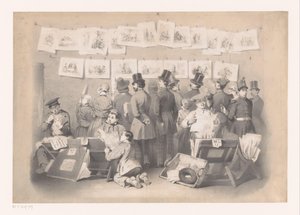 展示印刷店内部的标题版画
博物馆（系列名称）
L