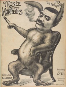 恐怖博物馆 恐怖画廊：亚历山大-米勒兰，1899年。
