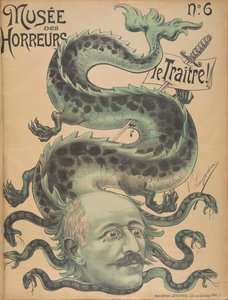 恐怖博物馆 恐怖画廊：阿尔弗雷德-德雷福斯，1899年。