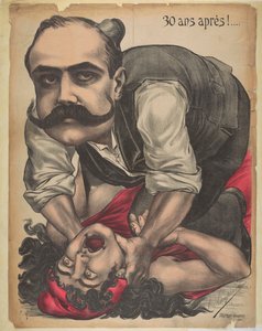 恐怖博物馆 恐怖画廊：阿尔弗雷德-德雷福斯，1899年。
