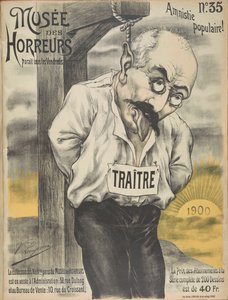 恐怖博物馆 恐怖画廊：阿尔弗雷德-德雷福斯，1900年。