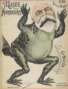 恐怖博物馆 恐怖画廊：Yves Guyot，1899年。