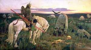 十字路口的骑士，1882年