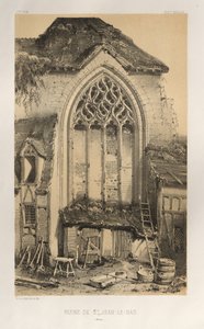 Architecture Pittoresque ou Monuments des xveme.Et xvieme.第十五和第十六世纪的法国城堡: Pl.17, Ruine De St. 作者 维克多·佩蒂特