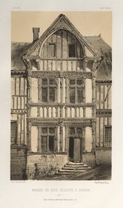 …… 25日，Maison En Bois Sculpte A Cravan Yonne出版，1860年。 作者 维克多·佩蒂特