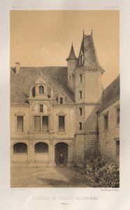 …… 36，罗彻城堡梅赞格斯·梅耶纳，1860年。 作者 维克多·佩蒂特