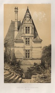 …… 37，缅因州和卢瓦尔河城堡，1860年。 作者 维克多·佩蒂特