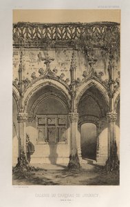... PL。 41，杜昂·茹安西·杜昂城堡画廊，索恩和卢瓦尔河，1860年。 作者 维克多·佩蒂特