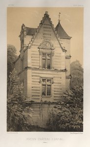 …… 55，AncienChâteauDérivalAisne，1860年。 作者 维克多·佩蒂特