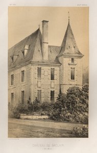 ... PL。 59岁，塞纳河谷的Baclair城堡，1860年。