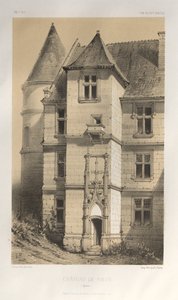 ... PL。 62，富尼翁城堡（ChâteauDe Folin Yonne），1860年。 作者 维克多·佩蒂特