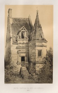 …… 86，吉西·莱斯·诺布尔斯·约讷省前城堡，1860年。