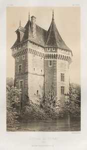 ... PL。 91，泰夫雷城堡，1860年。 作者 维克多·佩蒂特