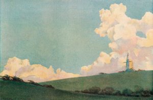 积雨云，约1888-1925年，1925年 作者 维克多·怀亚特·伯南德