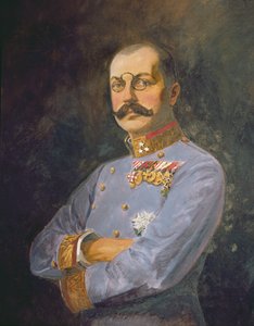 奥地利大公弗朗茨·萨尔瓦托将军，c.1916（布面油画）