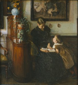 母亲必读艺术家的妻子和孩子 作者 Viggo Johansen