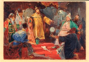 沙皇伊凡三世 (dit The Great 作者 维克多·安德烈耶维奇·西莫夫（Viktor Andreyevich Simov）