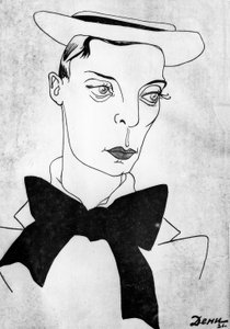 巴斯特·基顿漫画 作者 维克多·德尼（Viktor Deni）