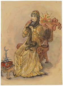 永不微笑的公主Nesmeyana，1896年 作者 维克托·米哈伊洛维奇·瓦斯涅佐夫
