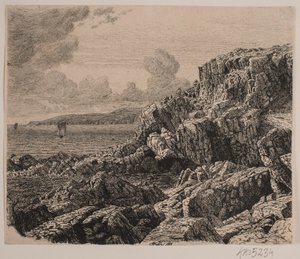 博恩霍尔姆岛（Bornholm）沿海地区 作者 威廉·肯