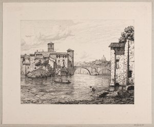 Parti ved Ponte Rotto i Rom 作者 威廉·肯