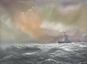 俾斯麦信号王子Eugen 0959hrs 24051941,2007，（油画）