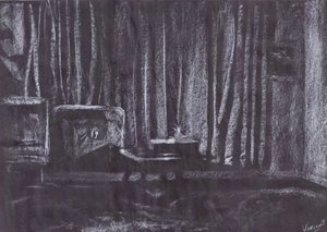 Curtains by candle light 作者 文森特·亚历山大·布斯