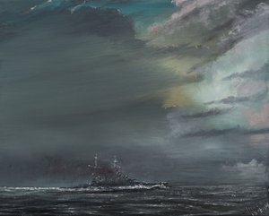 HMS Hood 1941,2014， 作者 文森特·亚历山大·布斯