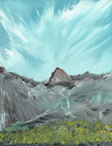 Lakeland Hills，2010，（丙烯酸帆布板） 作者 文森特·亚历山大·布斯